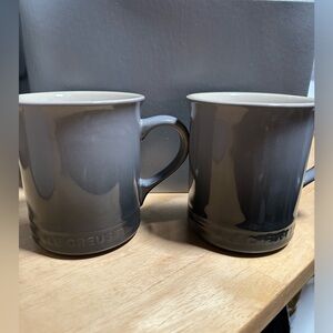 New Le Creuset Coffee Mugs Cups (2)